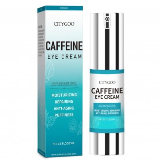 CITYGOO Caffeine Eye Cream: Under for Dark Circles and Puffiness