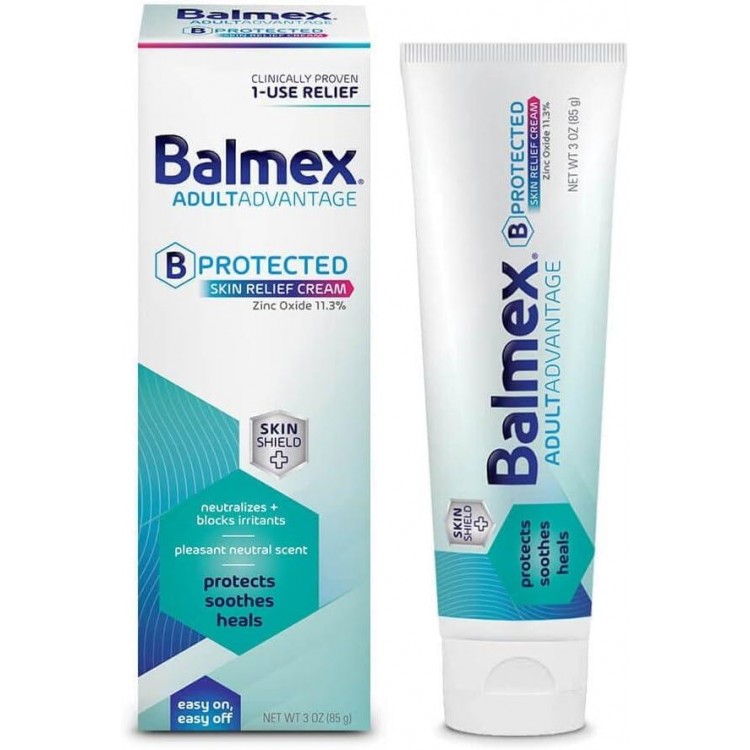 Balmex Adult Advantage Rash Cream, 3 oz