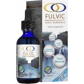 Optimally Organic Water Extracted Fulvic Ionic Minerals - Electrolytes