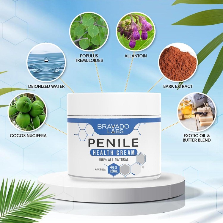 Bravado Labs Premium Penile Health Creme - Anti-Chafing Relief