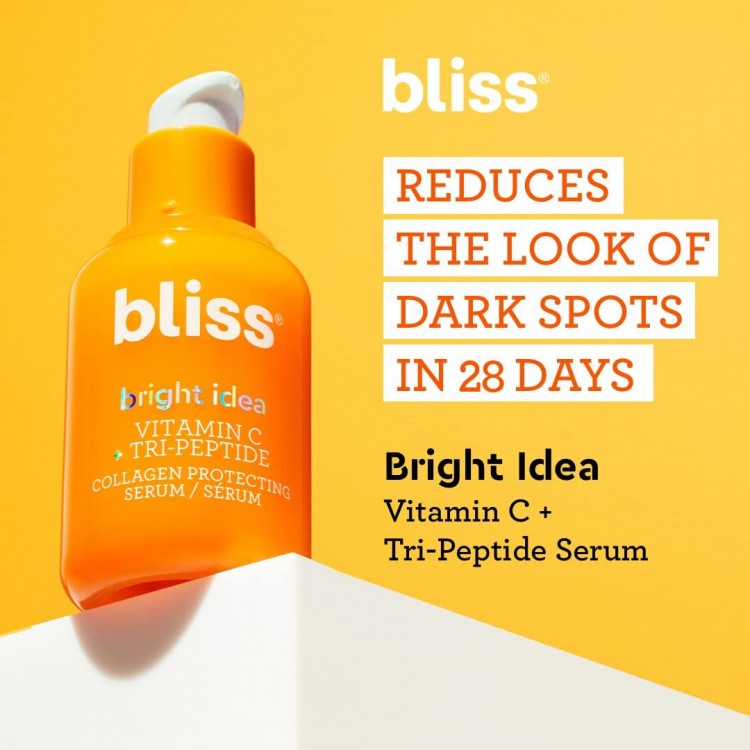 Bliss Bright Idea Vitamin C + Tri-Peptide Brightening Serum - Clean