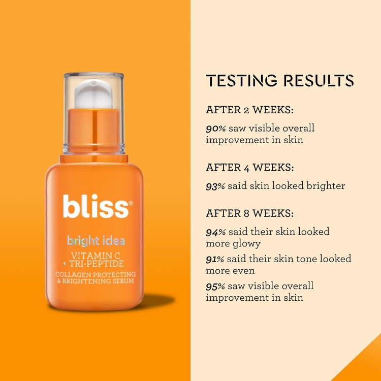 Bliss Bright Idea Vitamin C + Tri-Peptide Brightening Serum - Clean