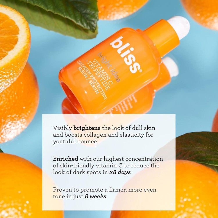 Bliss Bright Idea Vitamin C + Tri-Peptide Brightening Serum - Clean