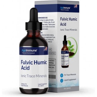 Fulvic Humic Acid Ionic Trace Minerals with Electrolytes Liquid