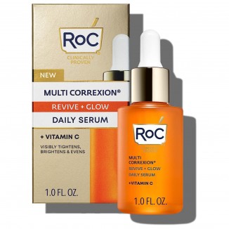 RoC Multi Correxion Revive + Glow 10% Active Vitamin C Serum for Face