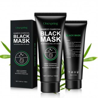 Onespring Blackhead Remover Mask,Peel Off Black Mask for Men and Women