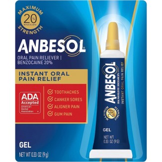 Anbesol Maximum Strength Oral Pain Relief Gel