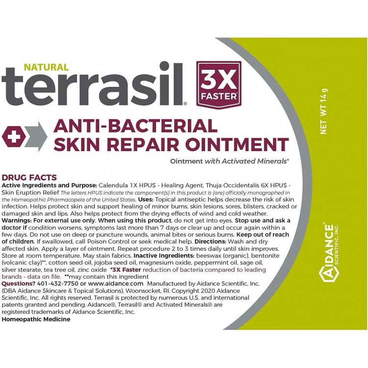 Antibacterial Skin Repair, 3X Faster Natural Ingredients for Treatment