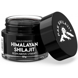 PakShilajit Pure Himalayan Shilajit Resin 45 Days Natural Dried