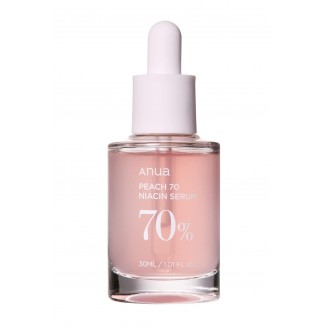 Anua Peach 70%Niacinamide Serum 30ml/ brightening hydrating face serum