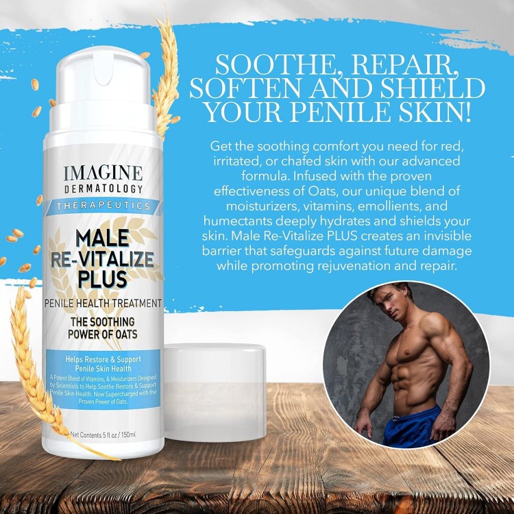 Oats Penile Health Cream for Men - Relieve, Restore and Support Skin