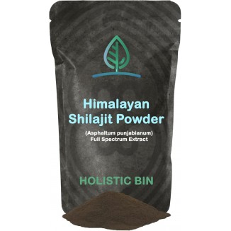 Raw Shilajit Powder by Holistic Bin | Himalayan Wildcrafted,No Fillers