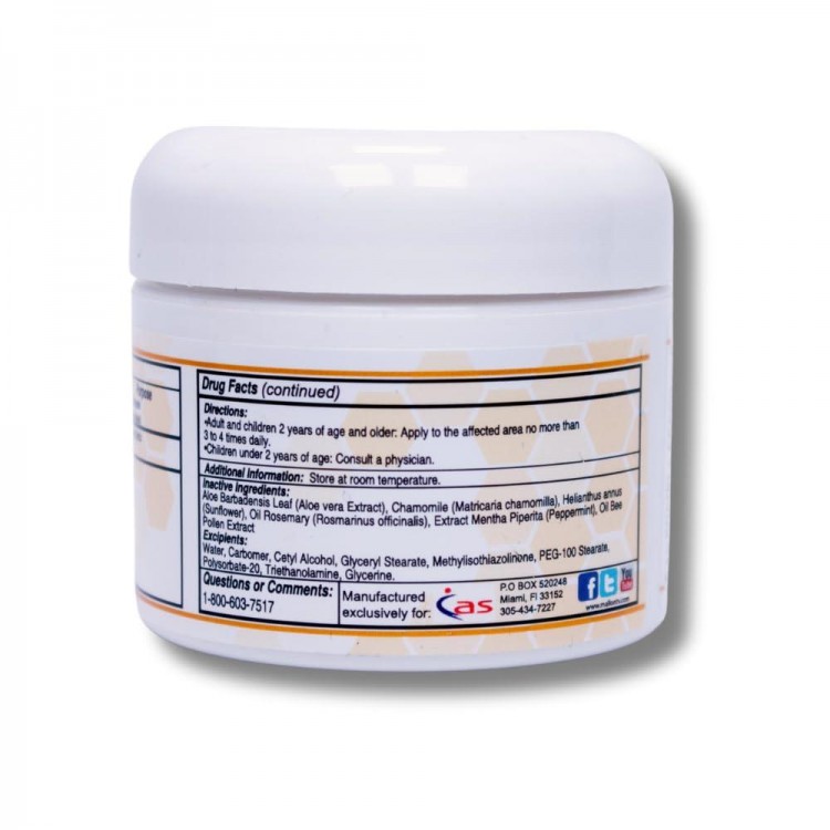 AbeeMed Cream 2 oz - Bee Venom Apitoxin - Neck and Backache