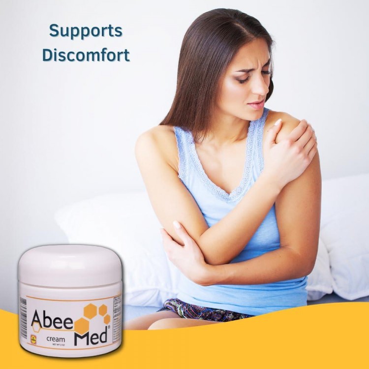 AbeeMed Cream 2 oz - Bee Venom Apitoxin - Neck and Backache