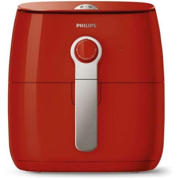 Philips Viva Turbostar Multi-Cooker Low-Fat Airfryer - Red Hd9621/36