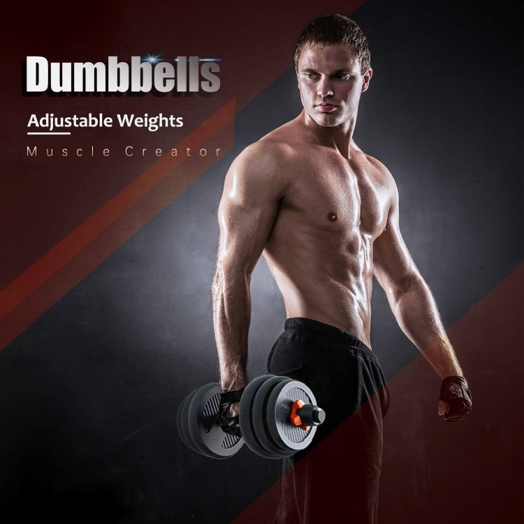 Adjustable Dumbbell Set,Free Weights Dumbbells Set