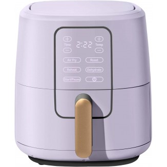 Quart Touchscreen Air Fryer, White Icing