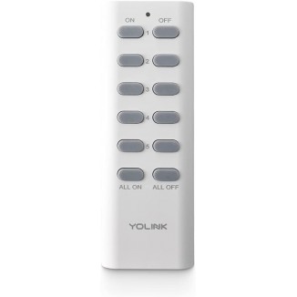 YoLink Remote, 500 Feet World's Longest Range Smart Remote Controller One Button Plugs Switches Outlets Grouping