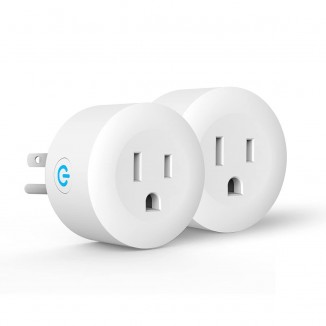 Smart Plug,DOGAIN Zigbee Smart Plugs Outlet Works with ST and Echo Plus Hub Voice Control Compatible with Alexa and The Google Assistant
