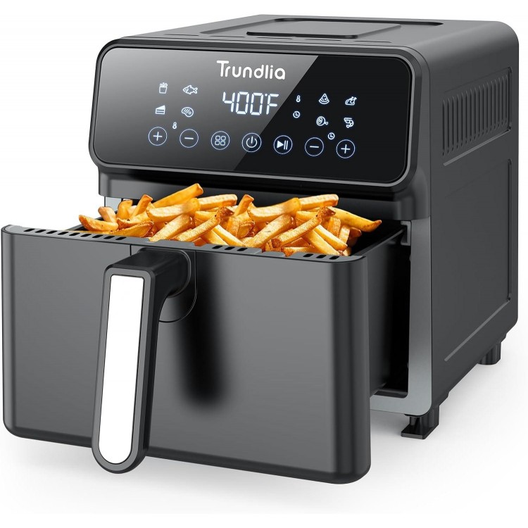 8-in-1 Air fryer 6.3-Quart Metal Smart Combo Oven 1500W Air Fryer oven