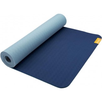 Hugger Mugger Earth Elements 5 mm Yoga Mat - Grippy Texture, Reversible, Cushion, Non-toxic Biodegradeable Material