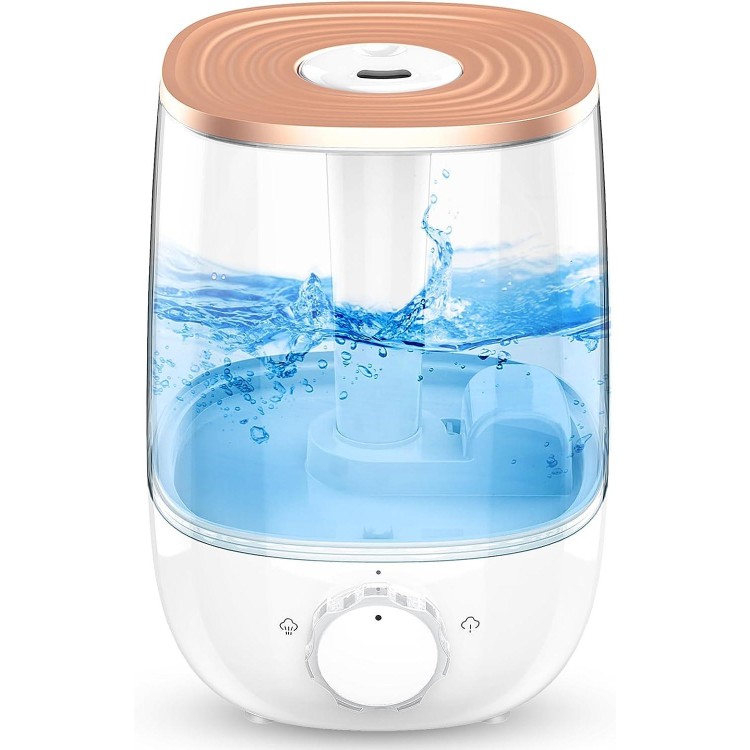 HLS Cool Mist Humidifiers for Bedroom, 3.5L Ultrasonic Air Humidifier