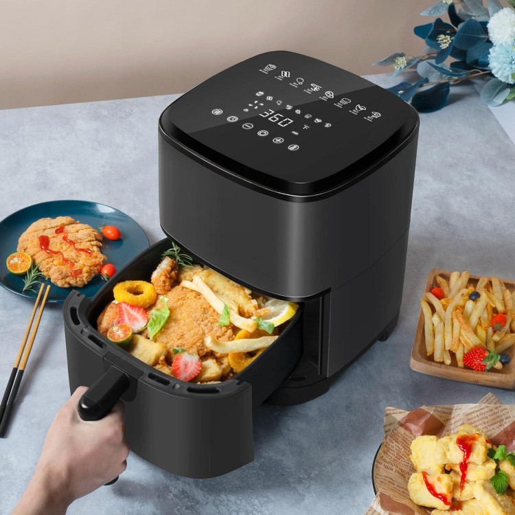 Air Fryer Oven 4 Qt, Space-saving & Low-noise