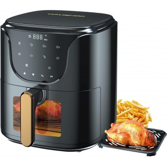 HAUSHOF 5.8QT Air Fryer Small Oven, Digital Oil-Less Cooker