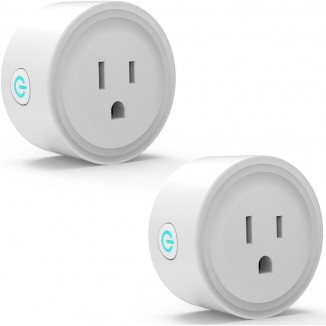 Smart Plugs That Work with Alexa Google Home Siri, Wireless 2.4G WiFi Outlet Controlled by Smart Life Tuya Avatar Controls APP