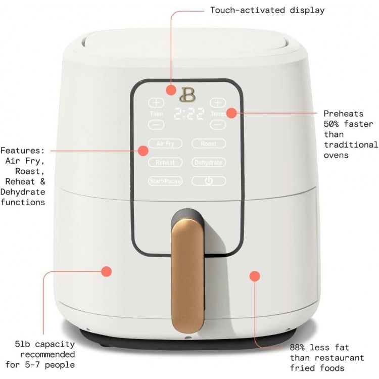 6 Quart Touchscreen Air Fryer