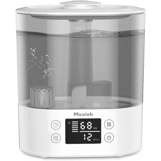 Msolok Humidifiers for Bedroom and Home & Baby - 4L