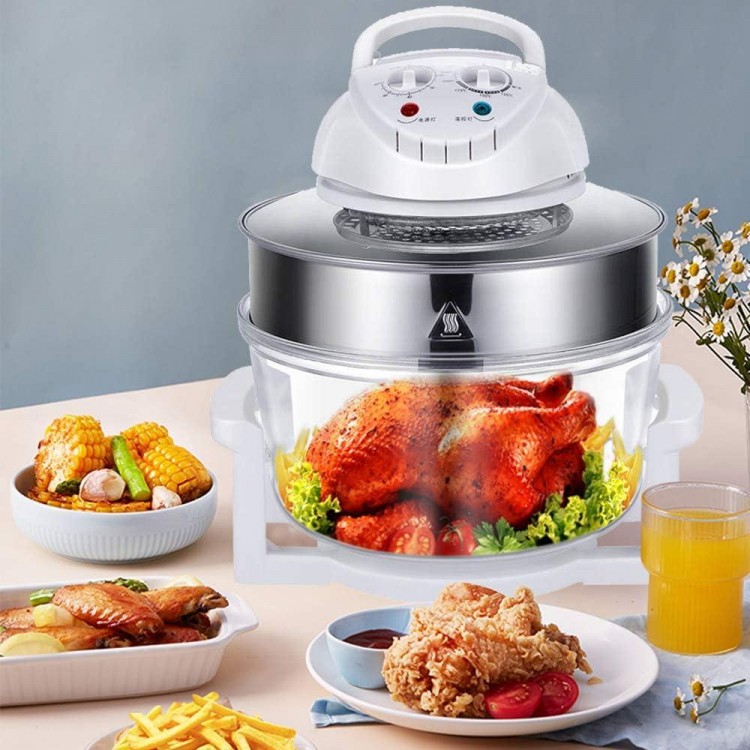 Air Fryer, Multifunction Electric Cooker Infrared Turbo Air Fryer Convection Oven Roaster Turbo Convection Oven Roaster Heating