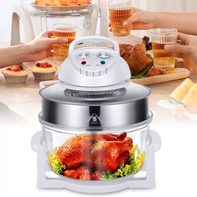 Air Fryer, Multifunction Electric Cooker Infrared Turbo Air Fryer Convection Oven Roaster Turbo Convection Oven Roaster Heating