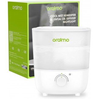 Oraimo Humidifiers for Bedroom, Top Fill Cool Mist Humidifier