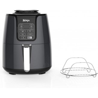 Ninja Air Fryer, 1550-Watt Programmable Base for Air Frying, Roasting