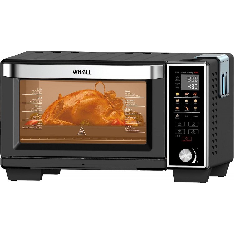 WHALL Toaster Oven Air Fryer, Max XL Large 30-Quart Smart Oven