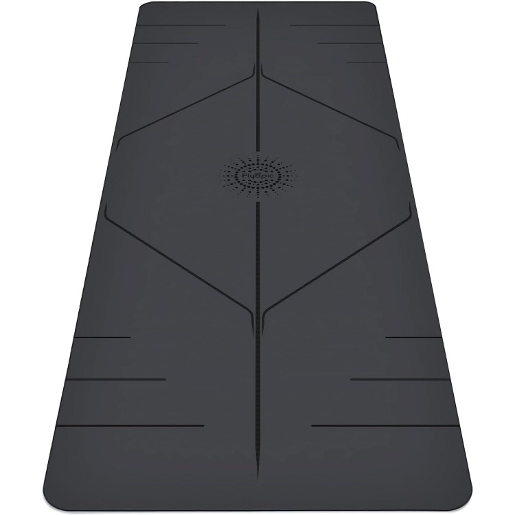 Plyopic Ultra-Grip Pro Yoga Mat – EXTREME Non-Slip Performance. Comfortable and Sweat Resistant. Alignment Line. Long, Wide