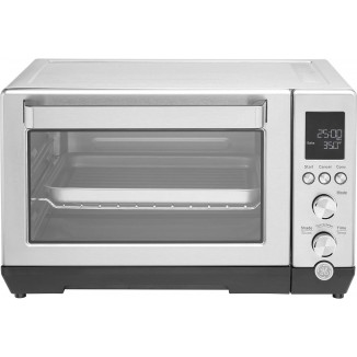 GE Quartz Convection Toaster Oven with Convection Bake - Stainless Steel