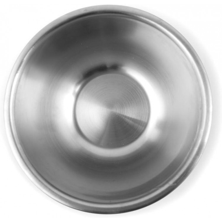 Fox Run Stainless Steel Small Mixing Bowl, 7.25 x 7.25 x 3.75 inches, Metallic