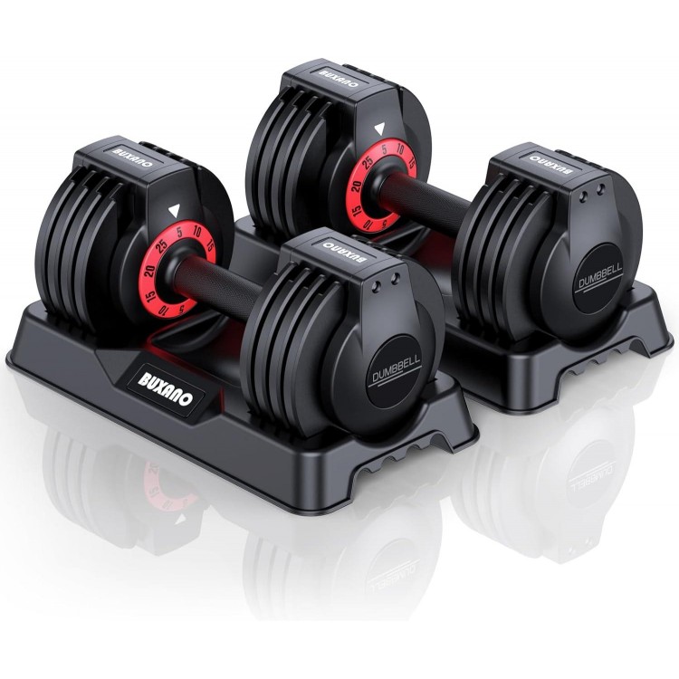 Mangko Adjustable Dumbbell 25LB Single 5 in 1 Free Adjustable Dumbbell