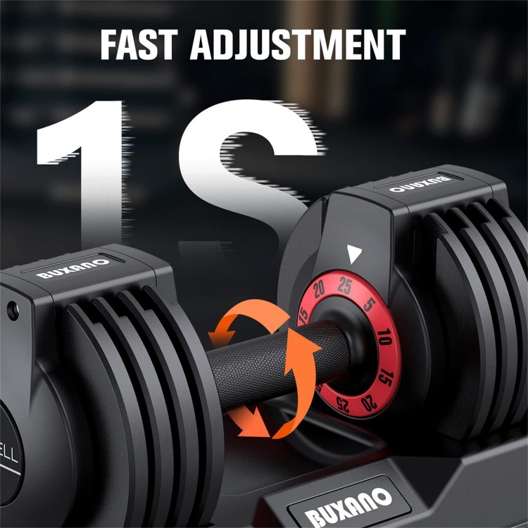 Mangko Adjustable Dumbbell 25LB Single 5 in 1 Free Adjustable Dumbbell