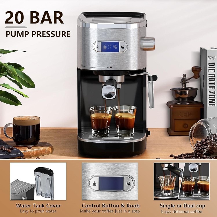 Antarctic Star Espresso Coffee Maker 20 Bar,Coffee Machine