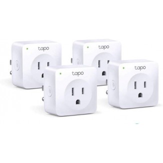 TP-Link Tapo Smart Plug Mini, Smart Home Wifi Outlet Works with Alexa Echo & Google Home