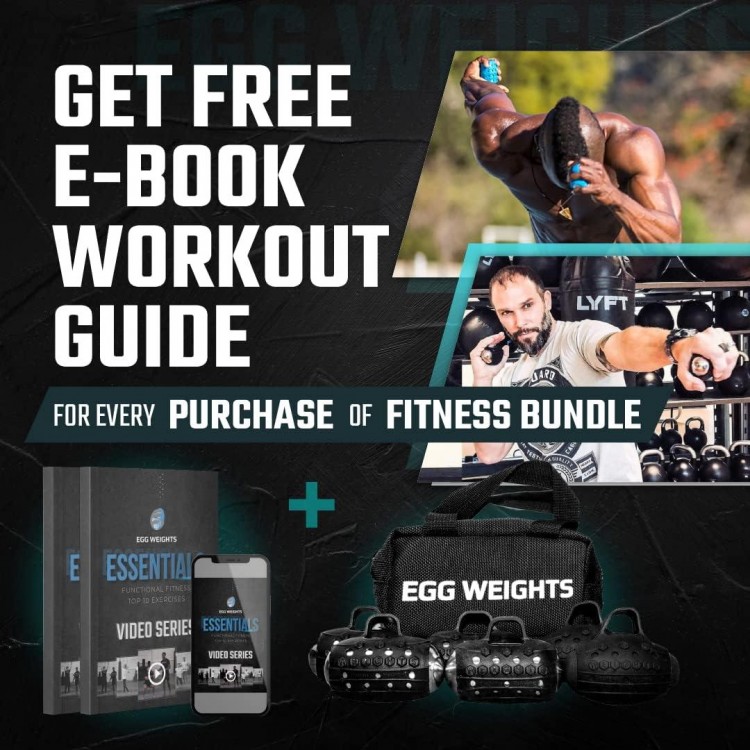 Egg Weights Fitness Hand Dumbbell Sets for Men and Women