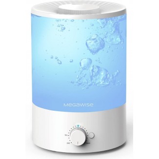 MegaWise Cool Mist Humidifiers, 3.5L Top Refill Ultrosonic humidifier