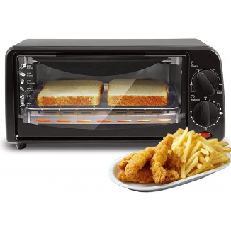 2 Slice Countertop Toaster Oven - for Rack Bake and Toast
