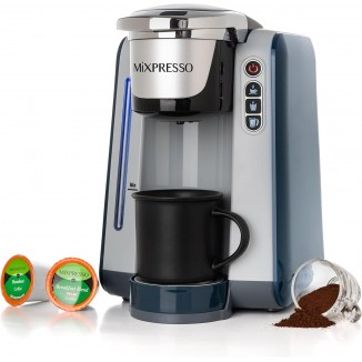 Mixpresso Single Serve Coffee Brewer, Quick Brewing with Auto Shut-Off