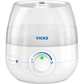 Vicks Mini Filter Free Cool Mist Humidifier, Variable Mist Control