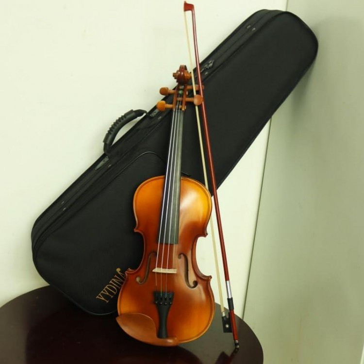 YYDINA Violin Craft Pattern 4/4 Full Set For Beginners, Adults - Beginner Kit