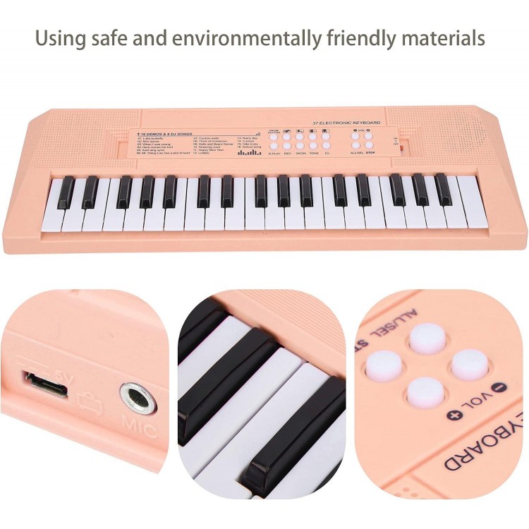 Electric Piano 37 Keys Beginner Musical Keyboard Electric Keyboard